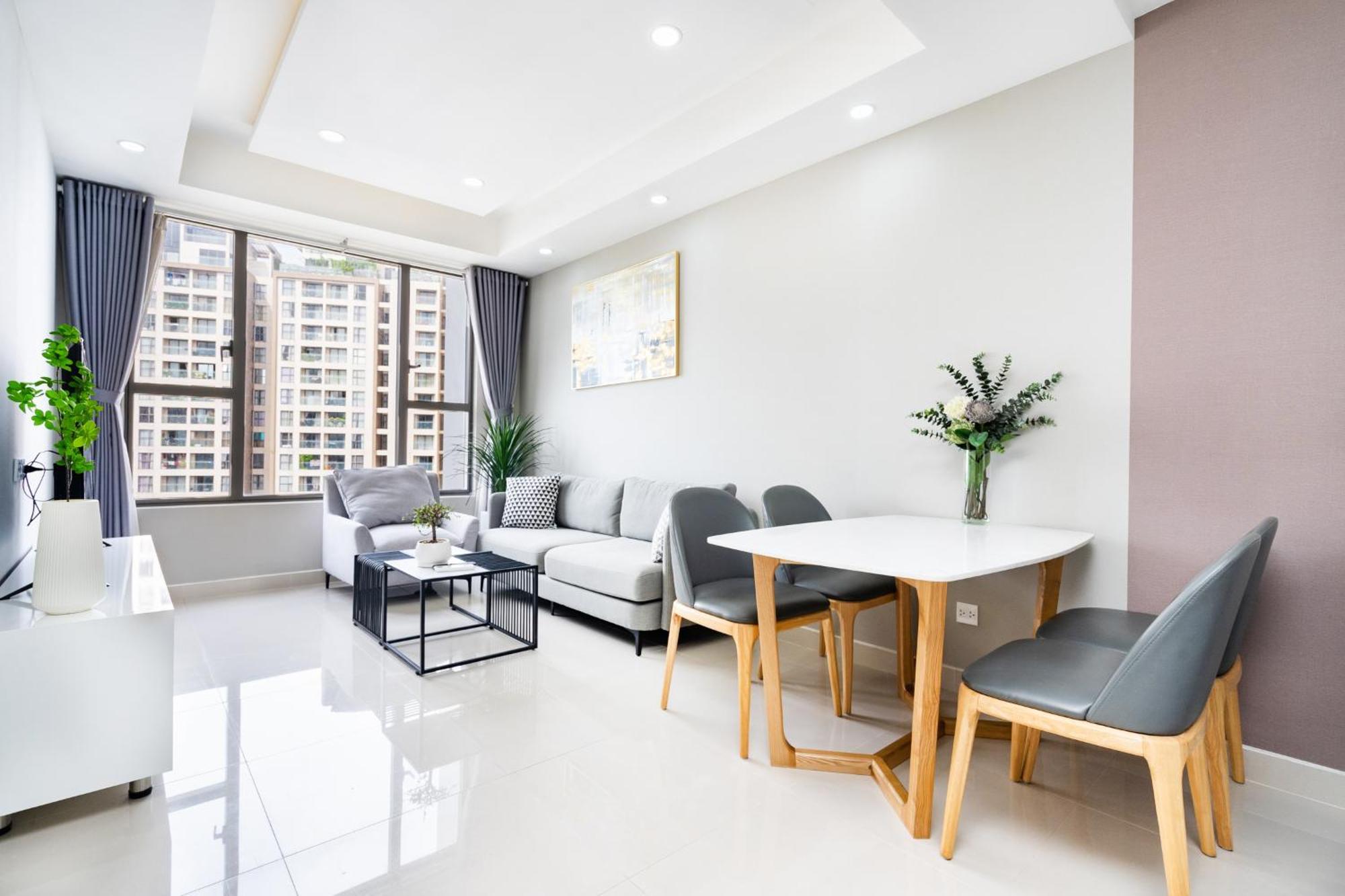 Min' Apartment - Rivergate Residence Downtown Bui Vien - Free Pool Cidade de Ho Chi Minh Exterior foto